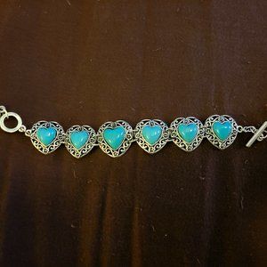 Turquoise and Siver Bracelet